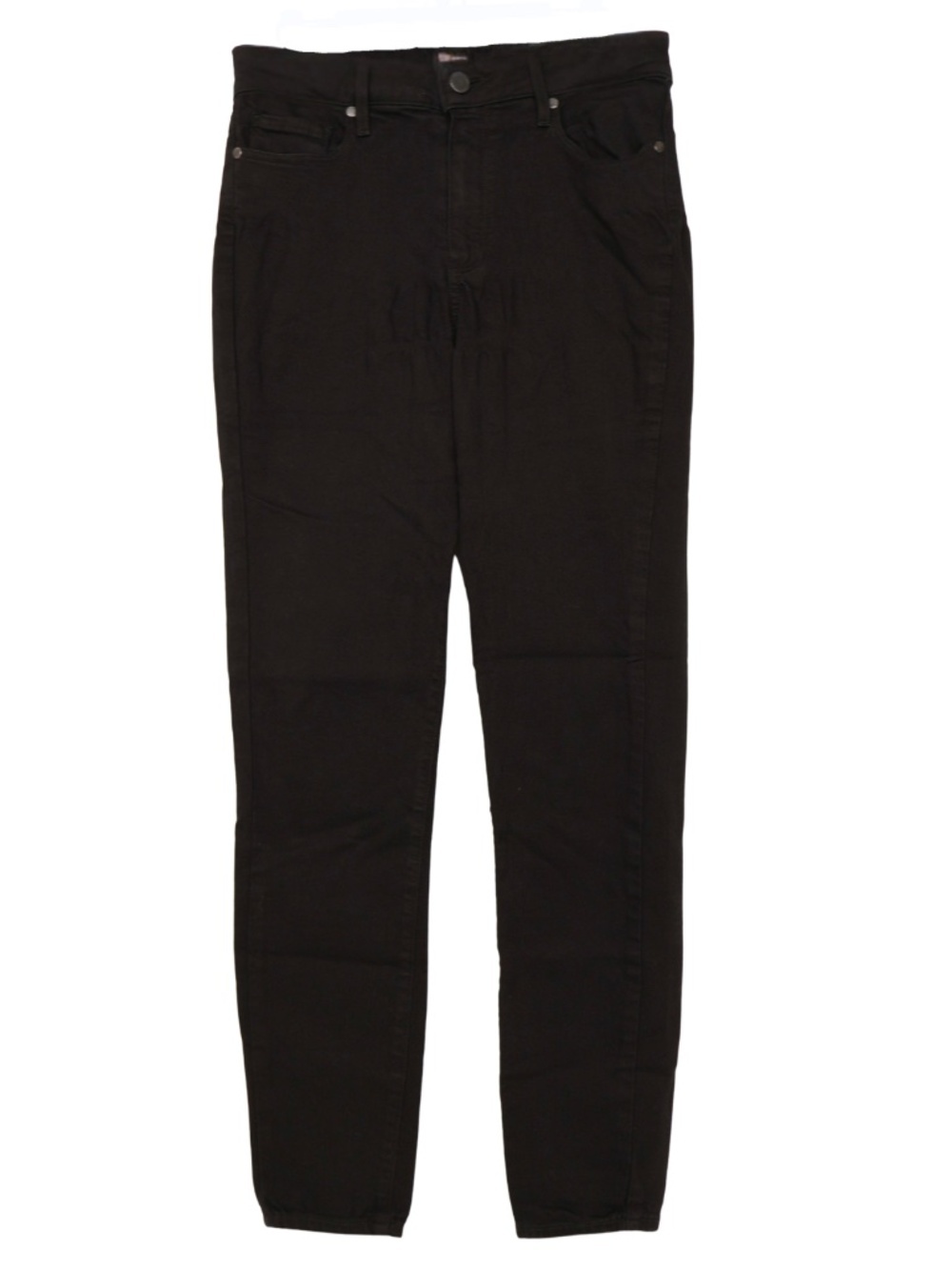 PAIGE Hoxton Ultra Skinny Black Jeans Size 28 High Rise Stretch USA